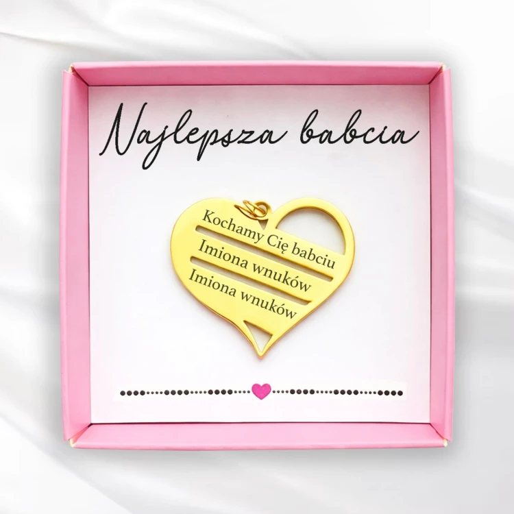 DLA-BABCI-IMIONA-WNUKOW-ZAWIESZKA-SERDUSZKO-Z-GRAWEREM-PREZENT-Stan-opakowania-oryginalne.jpeg